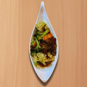 Tres Tipos de Hongos con Verduras Luohan P78