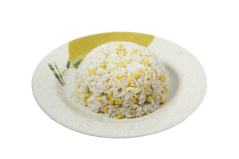 Arroz salteado con huevo y choclo A4