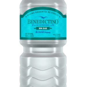 Agua Mineral Sin Gas en botella Benedictino 500 ml