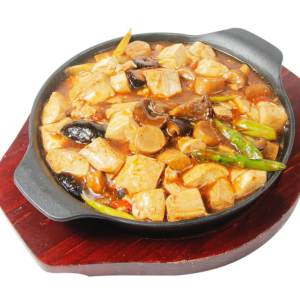 Salteado de Hongo Eryngii con Tofu Blando P85