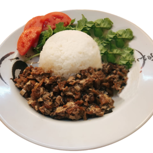 Arroz al vapor con salsa de la casa (Loxianfan) A12